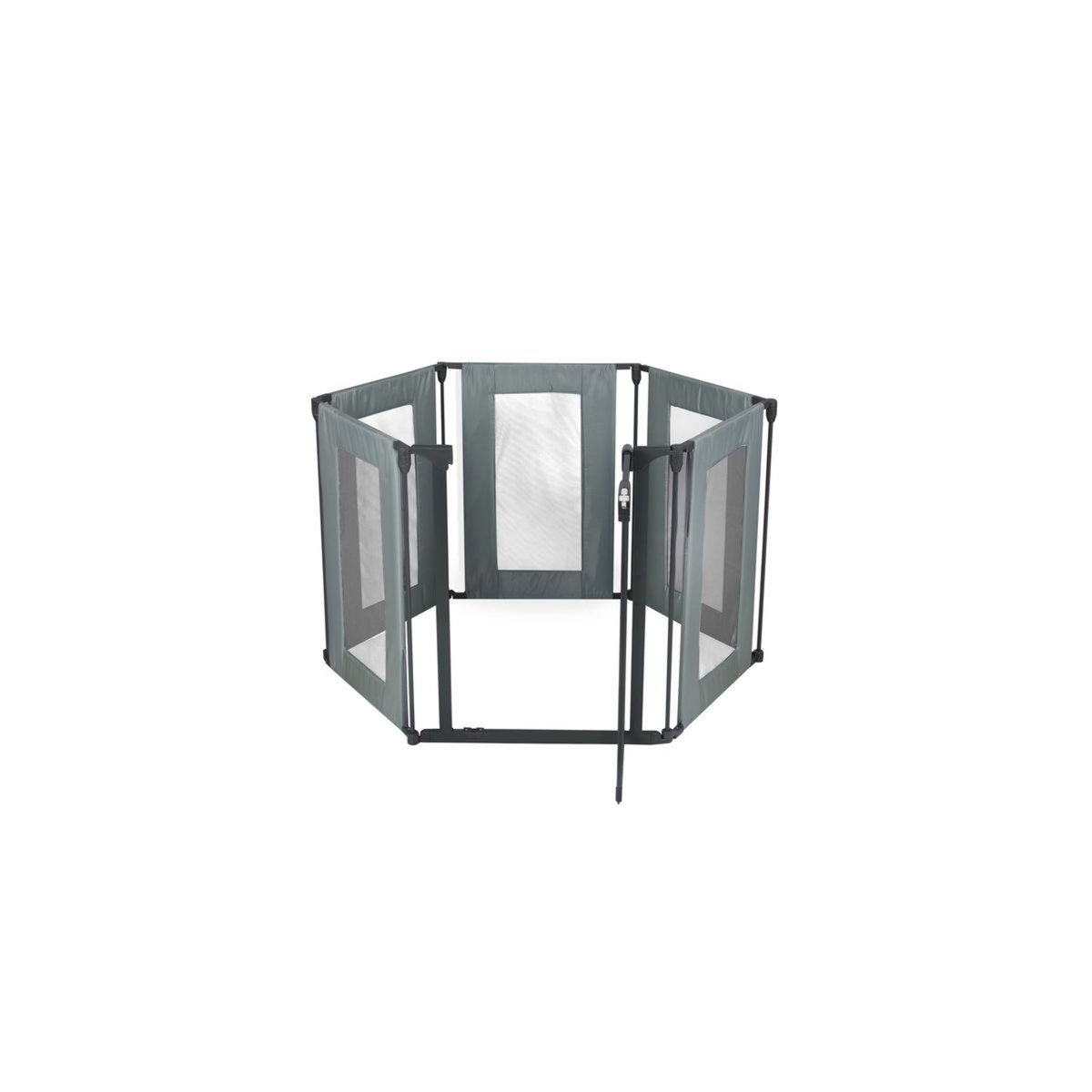 BANINNI Barrière de sécurité & parc Renzo Gris - 4-In-1