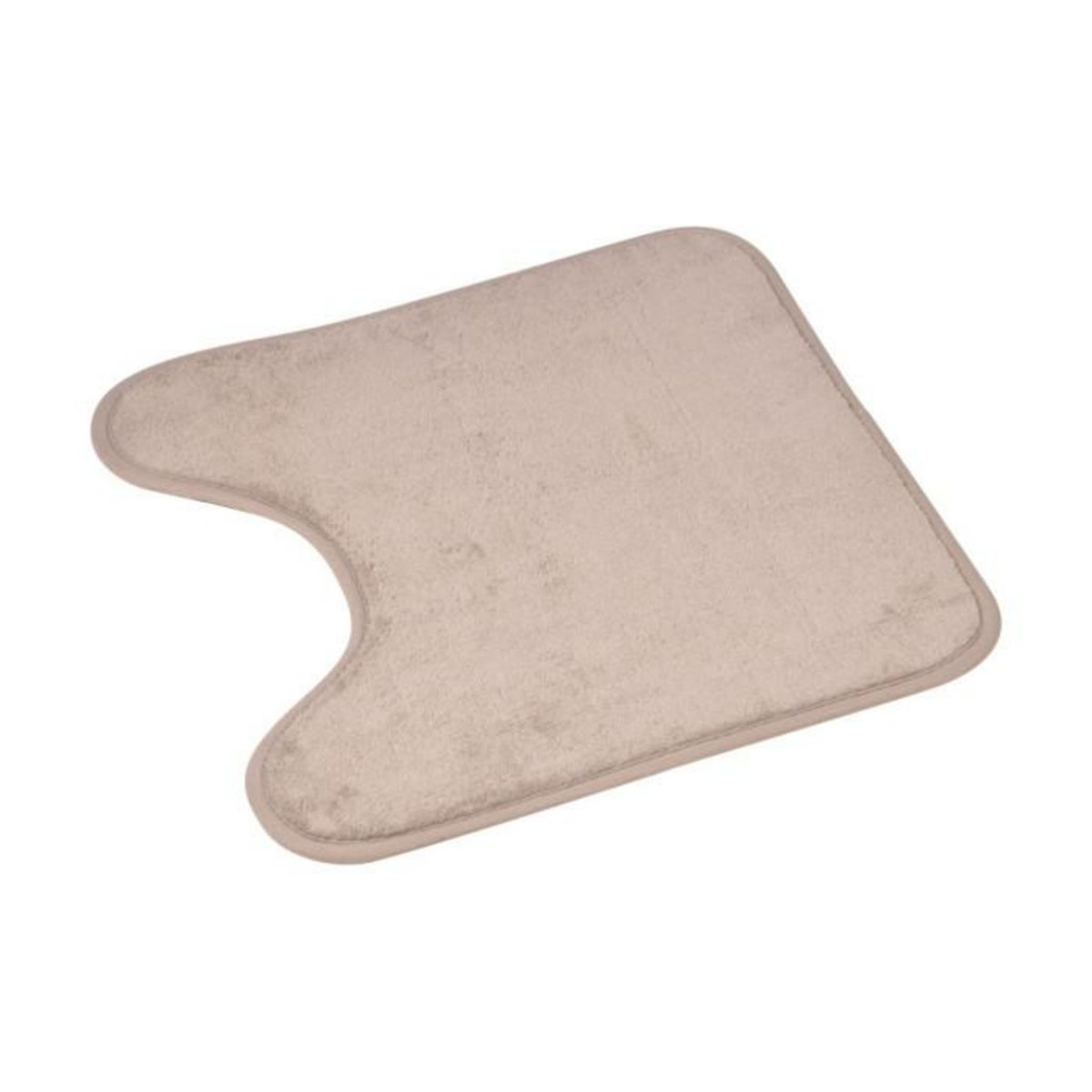 Paris Prix Tapis Contour WC  Vitamine II  45x45cm Taupe