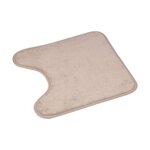 Paris Prix Tapis Contour WC  Vitamine II  45x45cm Taupe