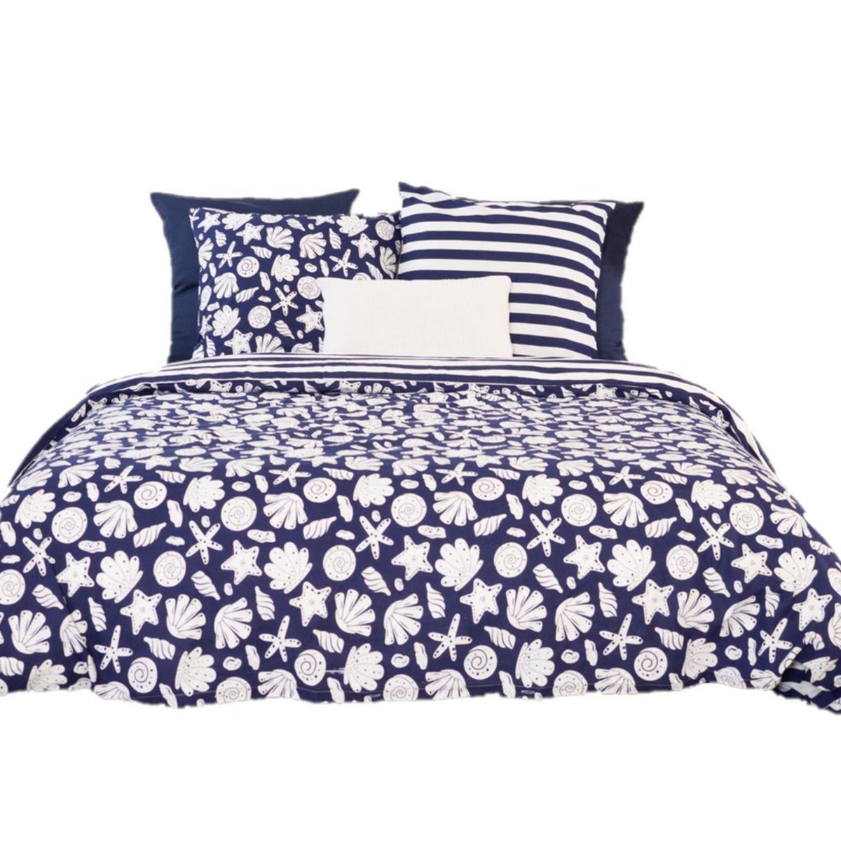 COTE DECO Parure de lit Croisic - Coton adouci