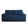 Voir la diapositive 1 : BEST MOBILIER Dellia - canapé 3 places convertible - avec coffre - en velours côtelé - style contemporain