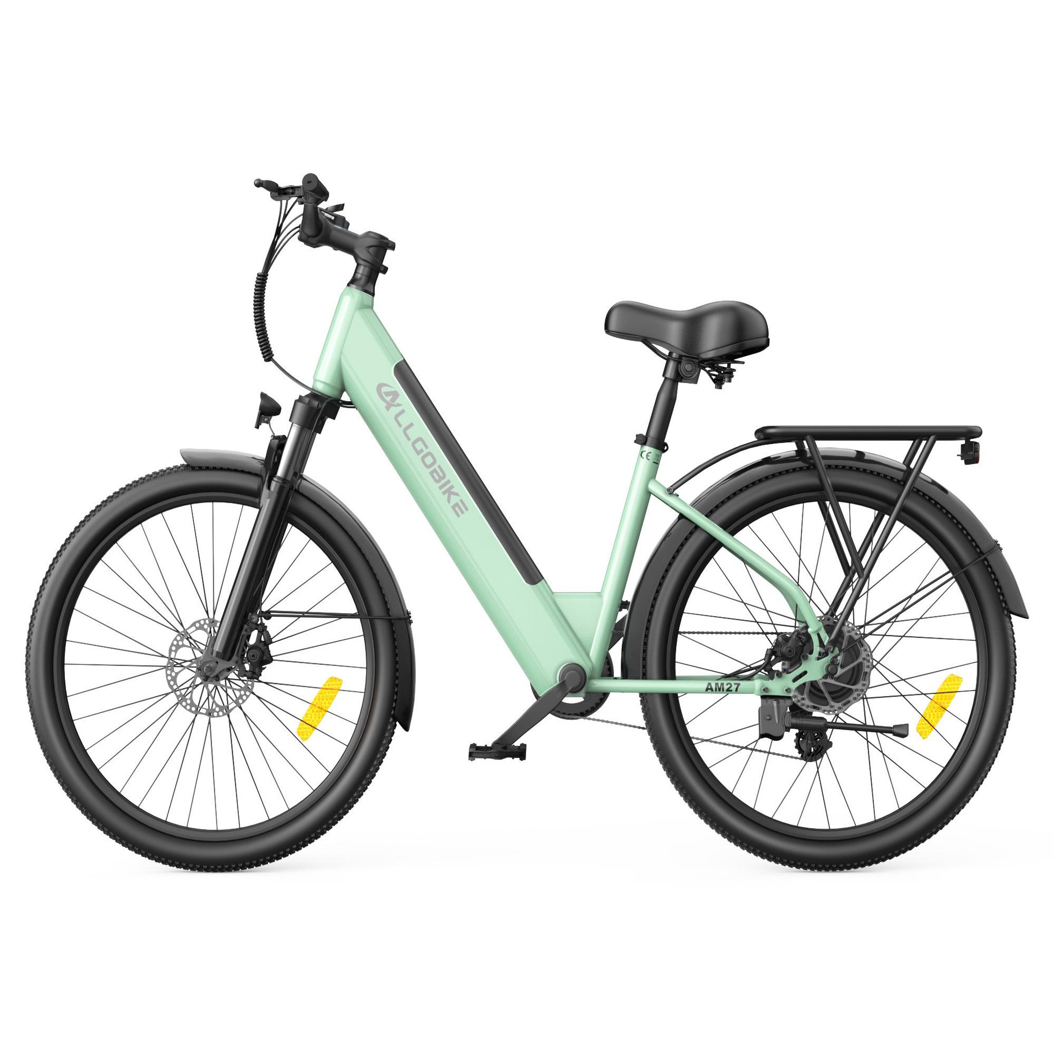 Voir la diapositive 1 : ALLGOBIKE Vélo électrique allgobike am27 27,5 pouces