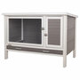 Voir la diapositive 1 : KERBL Kerbl Clapier ECO Samy Plastique 116x57x82 cm Gris et blanc