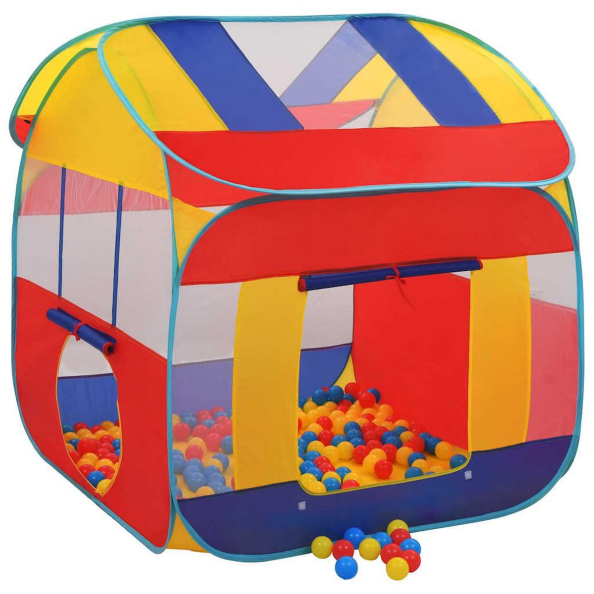 VIDAXL Tente de jeu avec 550 balles 123x120x126 cm