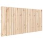 Voir la diapositive 2 : VIDAXL Tete de lit murale 140x3x60 cm Bois massif de pin