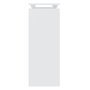 Voir la diapositive 5 : VIDAXL Table console blanc 102x30x80 cm bois d'ingenierie