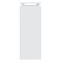 Voir la diapositive 5 : VIDAXL Table console blanc 102x30x80 cm bois d'ingenierie