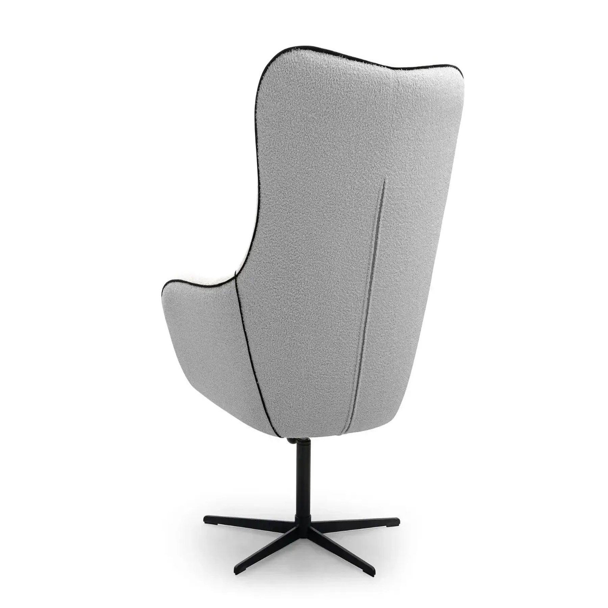 Voir la diapositive 4 : CASANOVA PARIS Zoe - fauteuil en tissu chiné