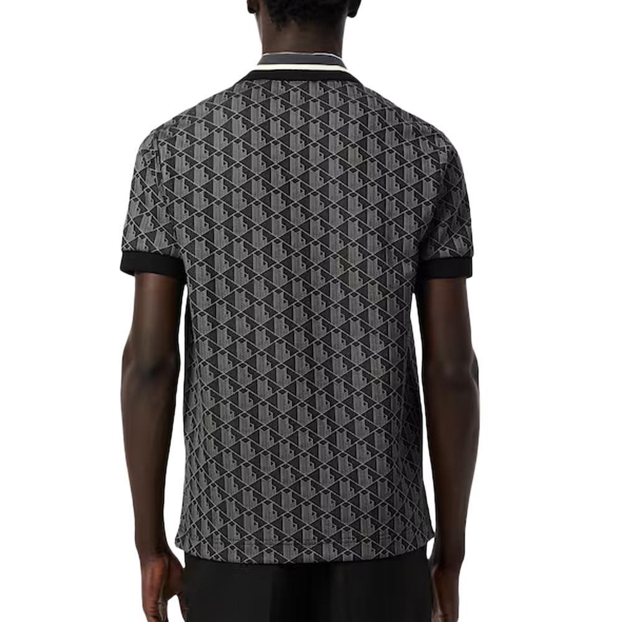 Voir la diapositive 2 : Lacoste Polo  Homme Lacoste Classic Monogram Jacquard