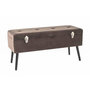 Voir la diapositive 1 : Paris Prix Banc & Coffre de Rangement  Valise  106cm Taupe