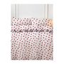 Voir la diapositive 3 : GENERIQUE Parure de lit - 1 housse de couette 220 x 240 cm + 2 taies d'oreiller 60 x 60 cm - 50% coton, 50% polyester - Rouge