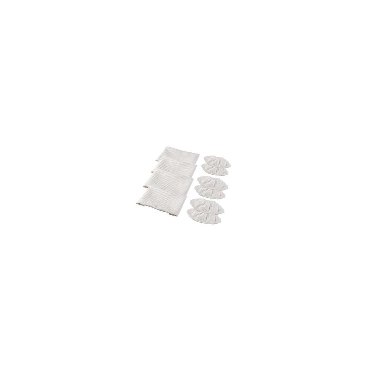 POLTI Serpillière 4 serpillières 6 bonnettes Vaporetto Smart Handy Comfort
