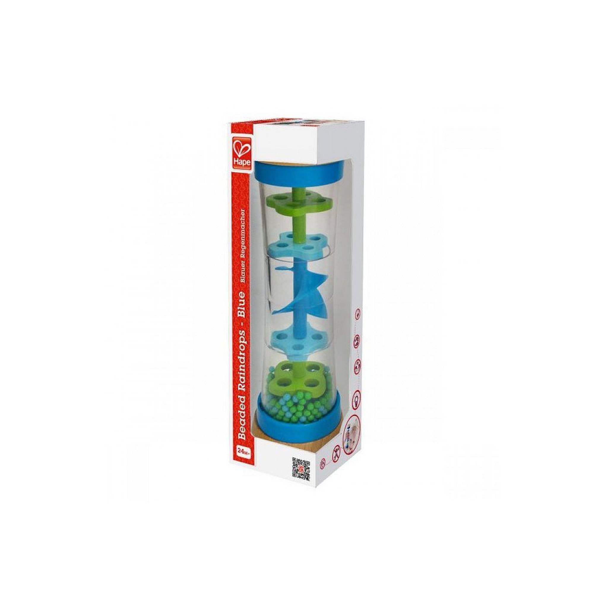 Voir la diapositive 2 : Hape Baton de pluie bleu - jouet en bois