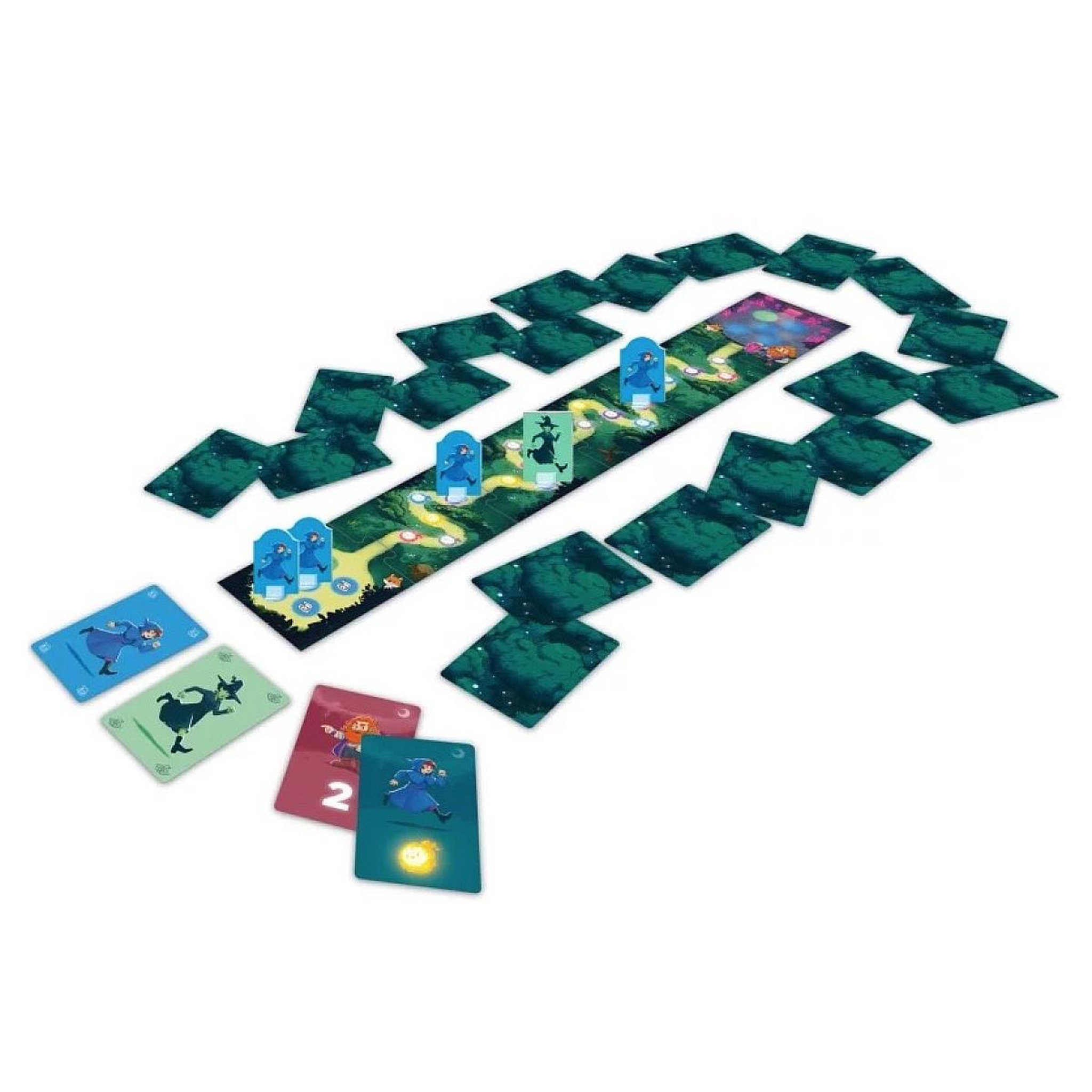 Voir la diapositive 3 : Gigamic La colline aux feux follets - Le jeu de cartes