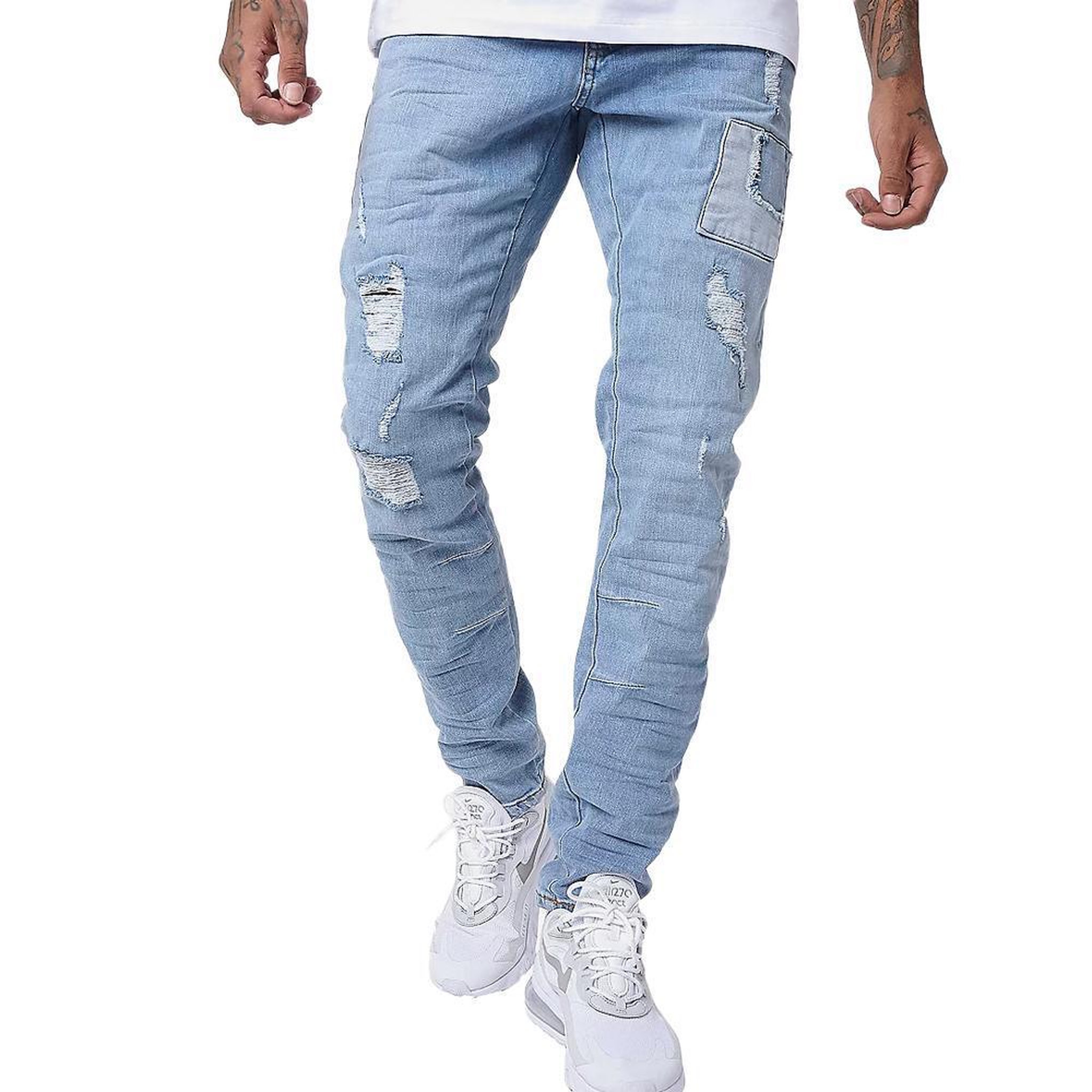 Project X Jean Slim  Homme Project X Paris TU20037. Coloris disponibles : Bleu