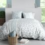 Voir la diapositive 1 : ATELIER DU COTON Housse de couette 240x220 ROSSI + 2 taies coton 57 fils