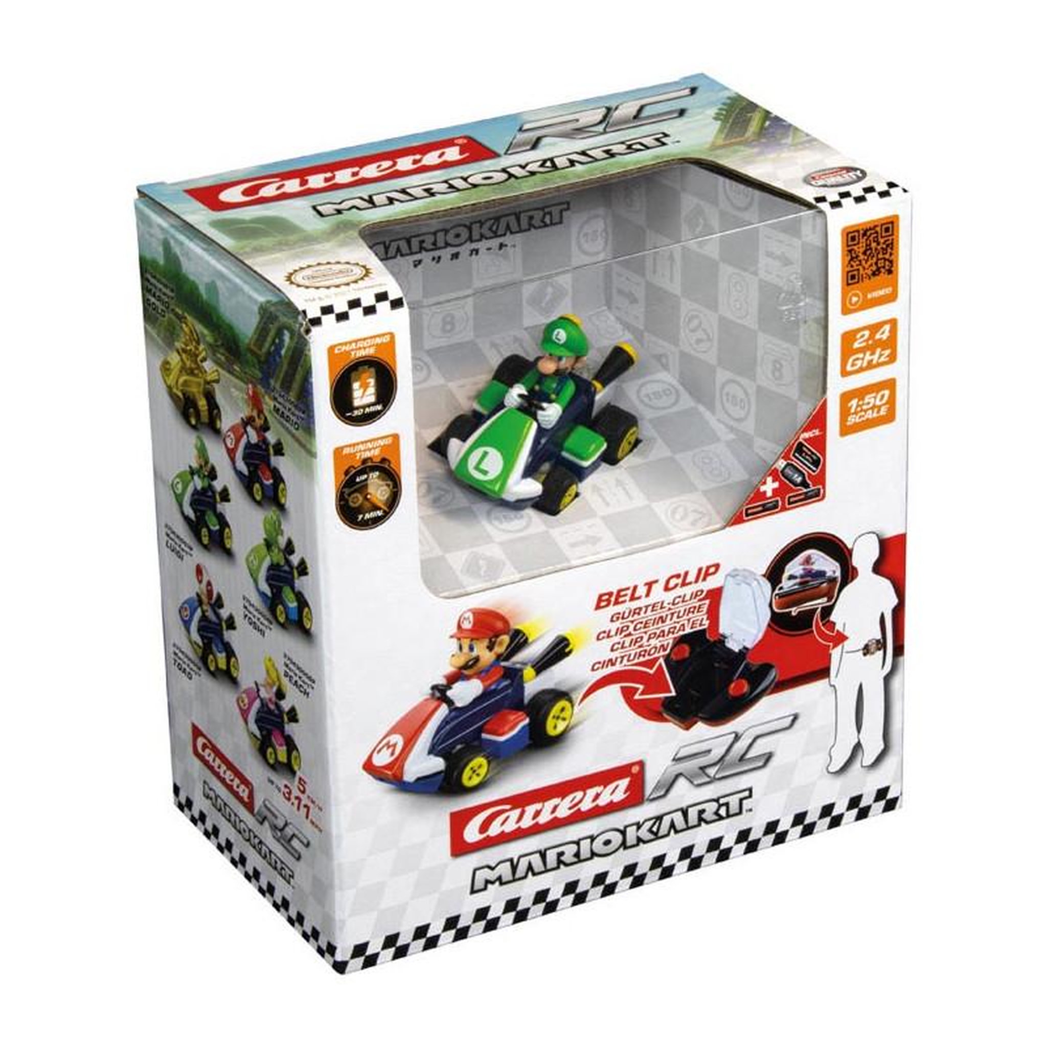 Voir la diapositive 2 : Carrera Carrera RC Controlled Vehicle - Mini Luigi 370430003P
