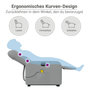 Voir la diapositive 6 : VIDAXL Fauteuil de massage inclinable Gris clair Tissu
