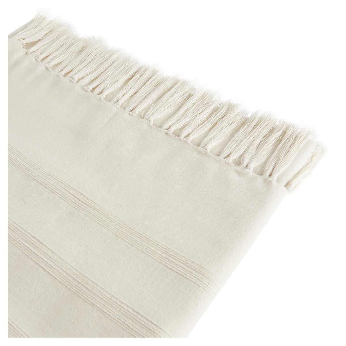 ACTUEL Couverture unie en coton BEACH 