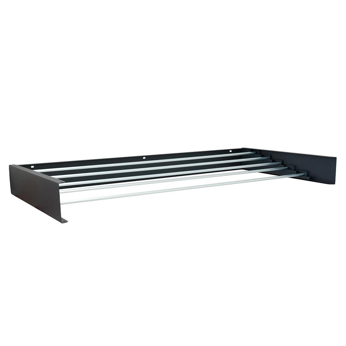 Kitchen move Séchoir à linge mural noir 100cm - bat-we-04l black