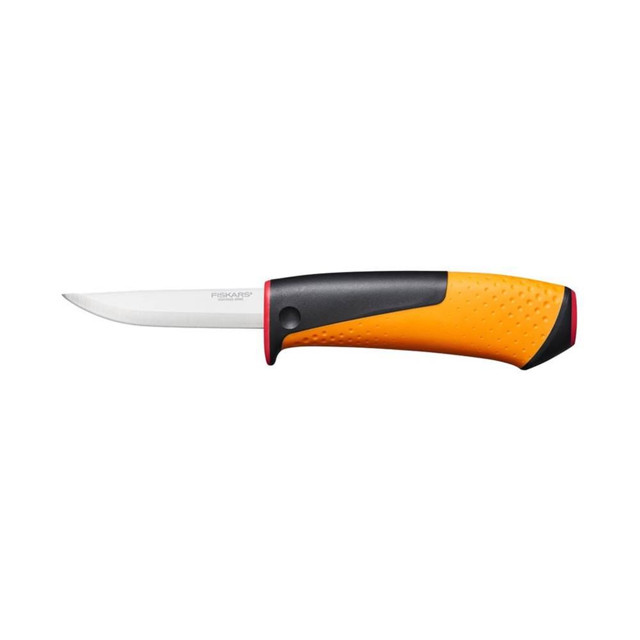 Fiskars Couteau d'artisan Fourreau - avec aiguiseur intégré - surface de frappe