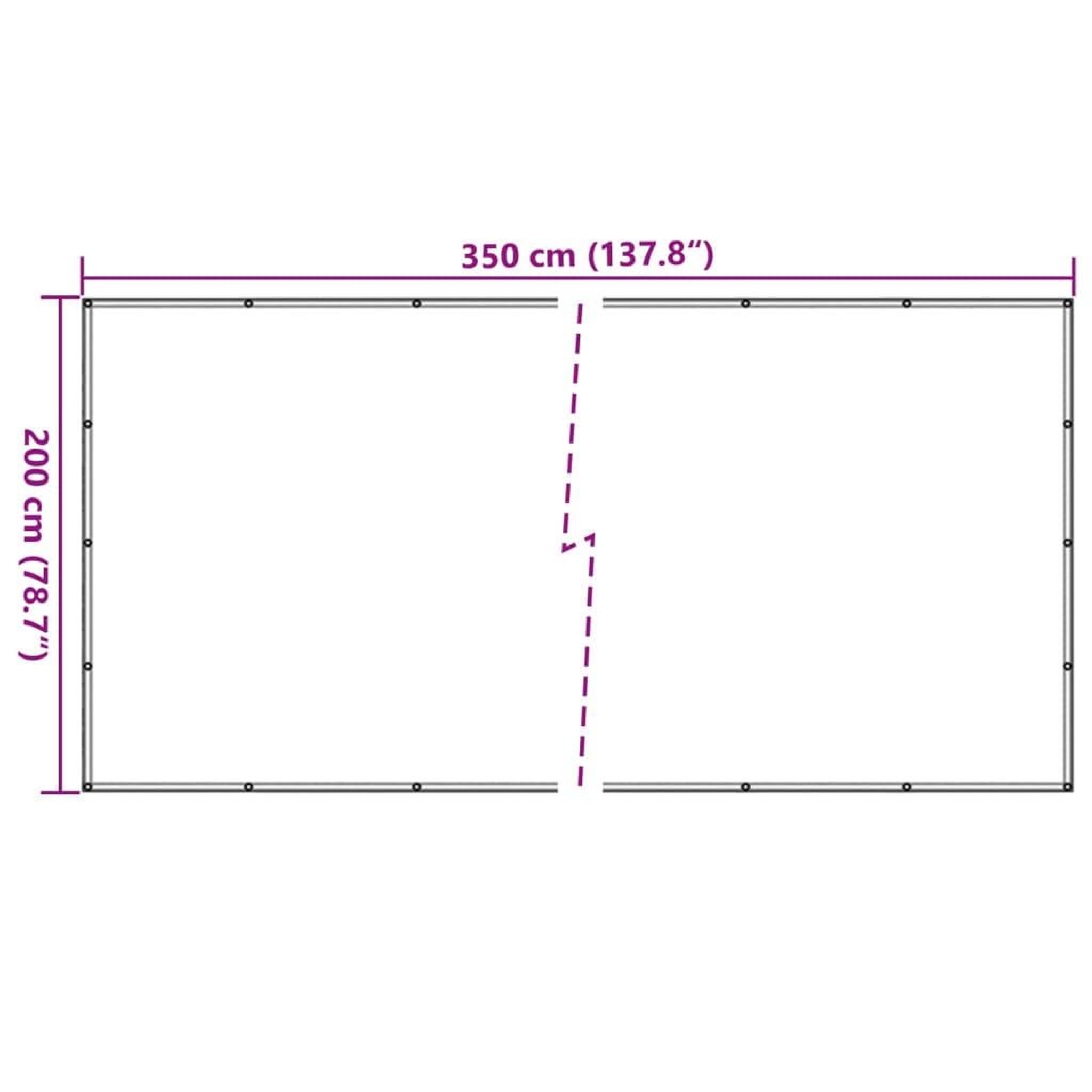 Voir la diapositive 6 : VIDAXL Filet pour remorque PEHD 2 x 3,5 m Noir
