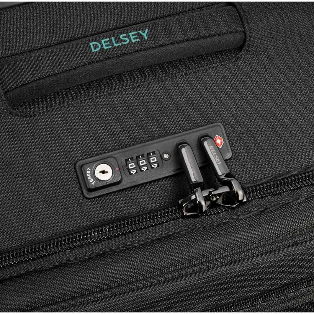 Delsey Valise cabine souple Helium DLX TSA 55cm