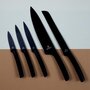 Paris Prix Couteau en Acier Inoxydable  Allure  20cm Noir