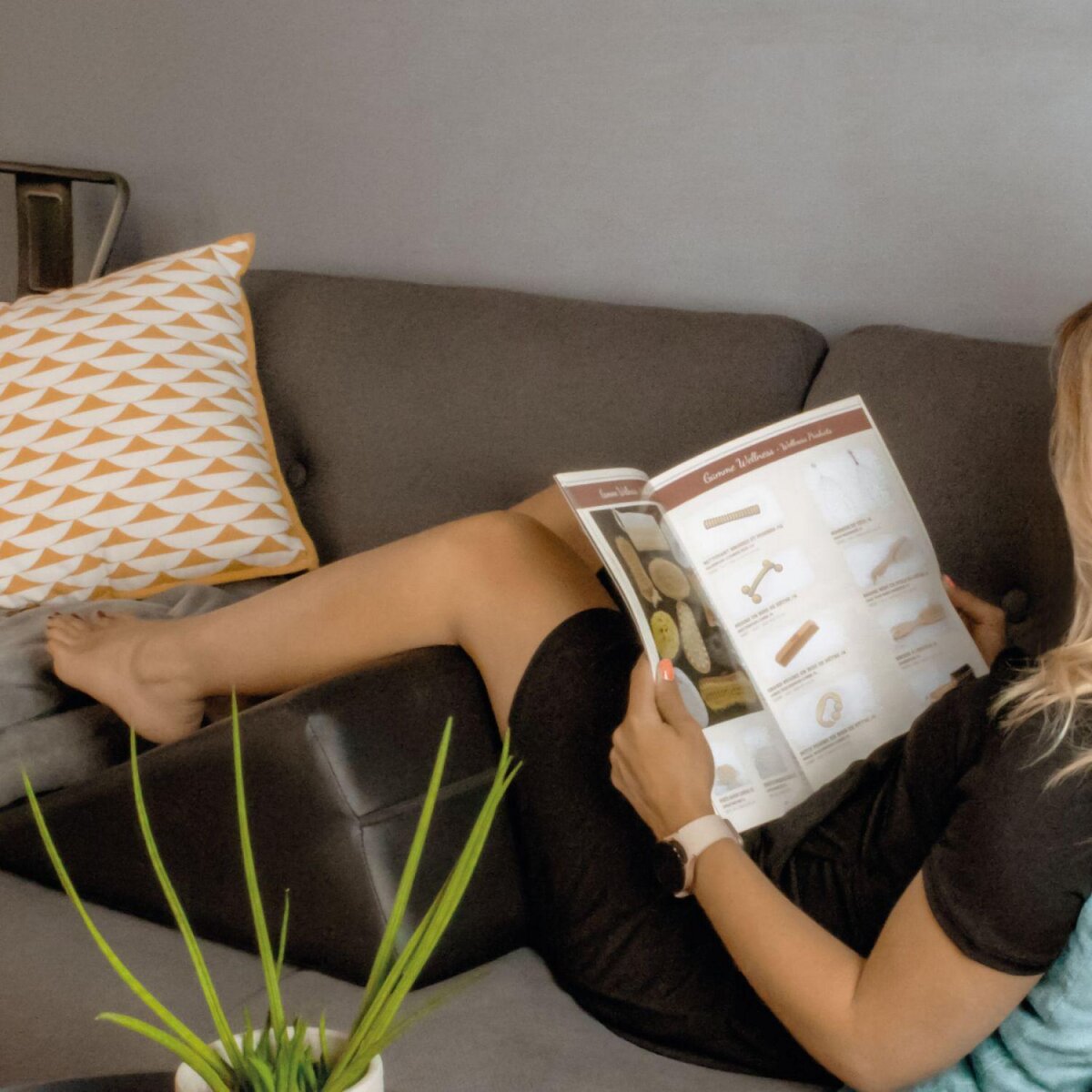 VIVEZEN Coussin incliné cale dos ou jambes triangulaire