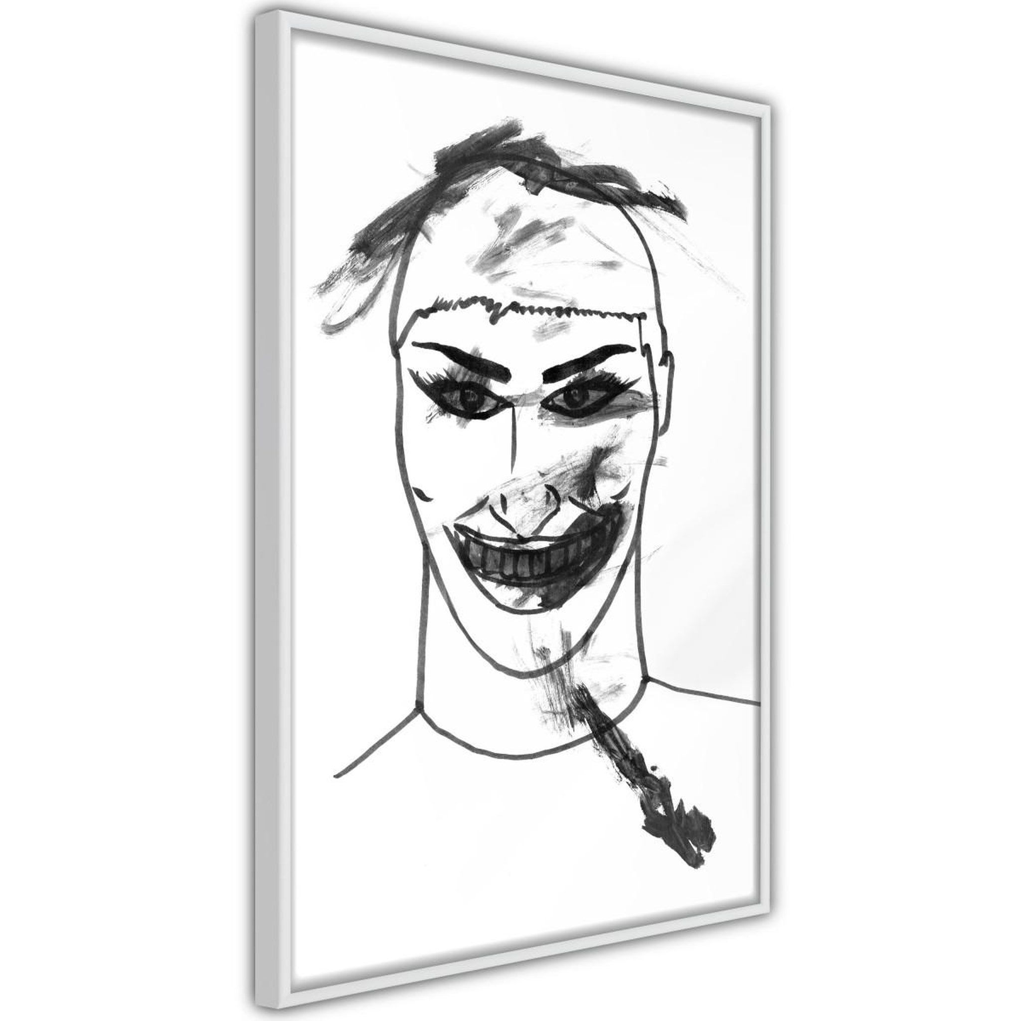 Paris Prix Affiche Murale Encadrée  Scary Clown