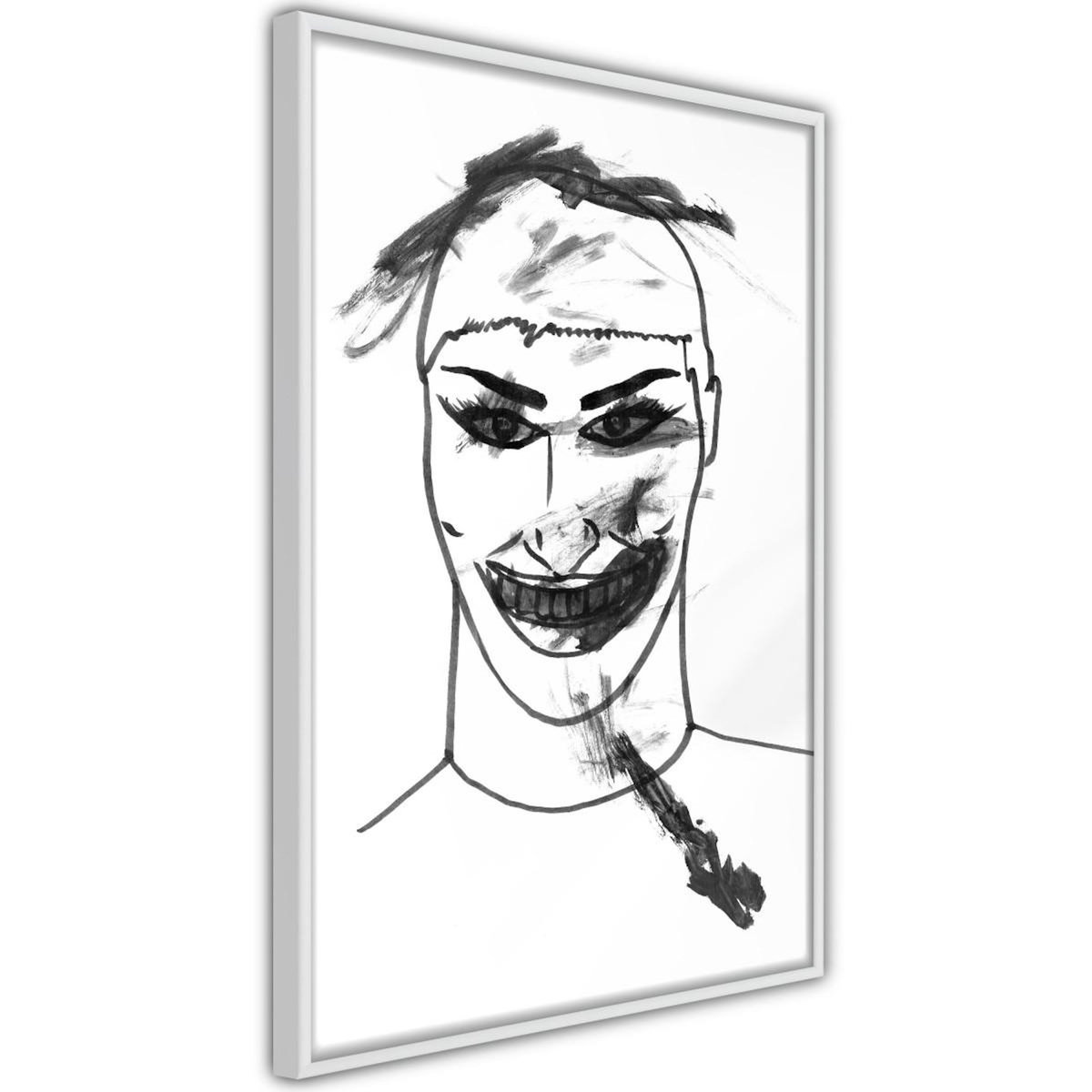 Paris Prix Affiche Murale Encadrée  Scary Clown