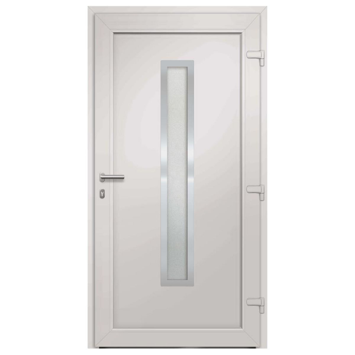VIDAXL Porte d'entree Anthracite 108x208 cm