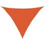 Voir la diapositive 2 : VIDAXL Voile d'ombrage 160 g/m^2 Orange 3,5x3,5x4,9 m PEHD