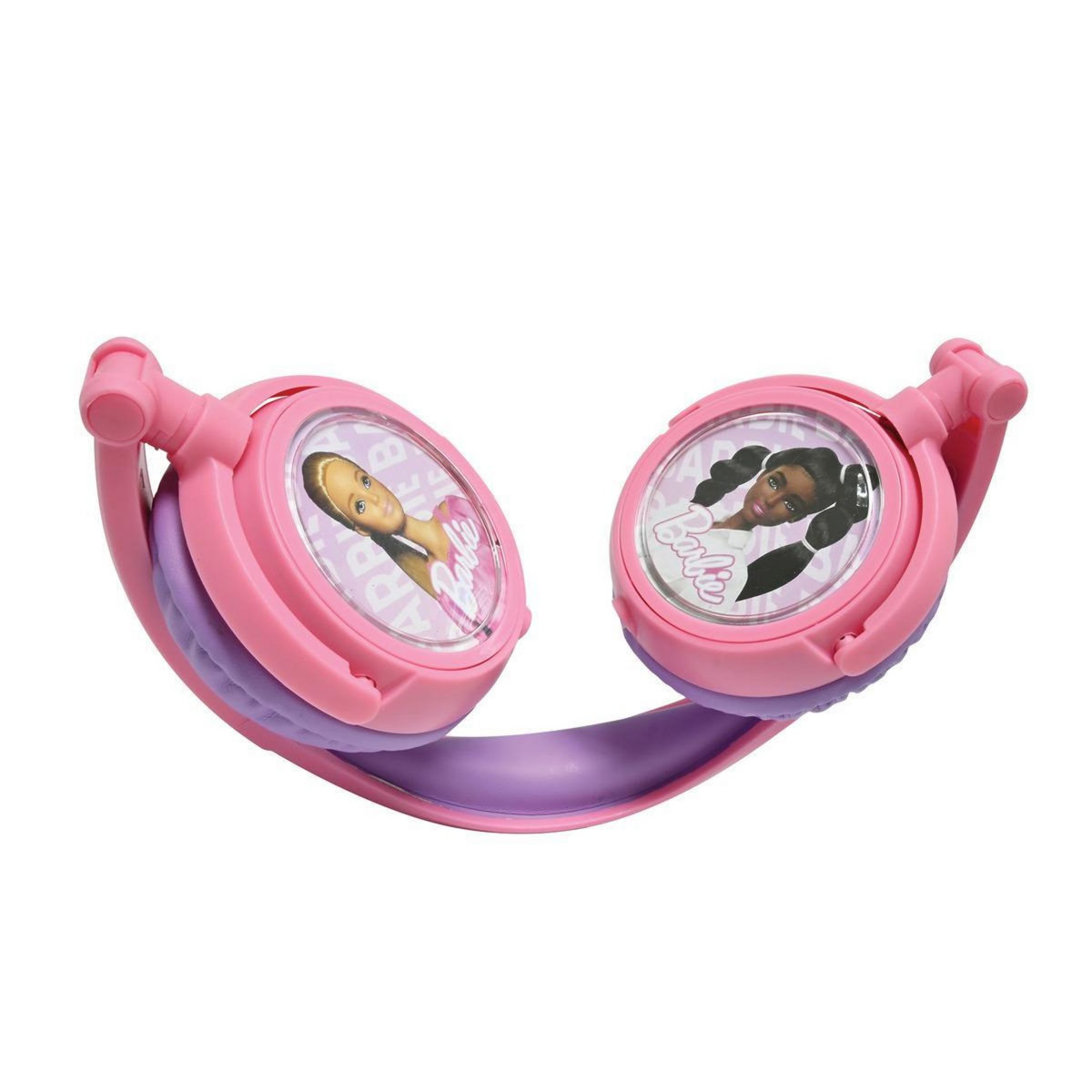 Lexibook Casque stéréo filaire pliable Barbie avec limitation de volume d'écoute