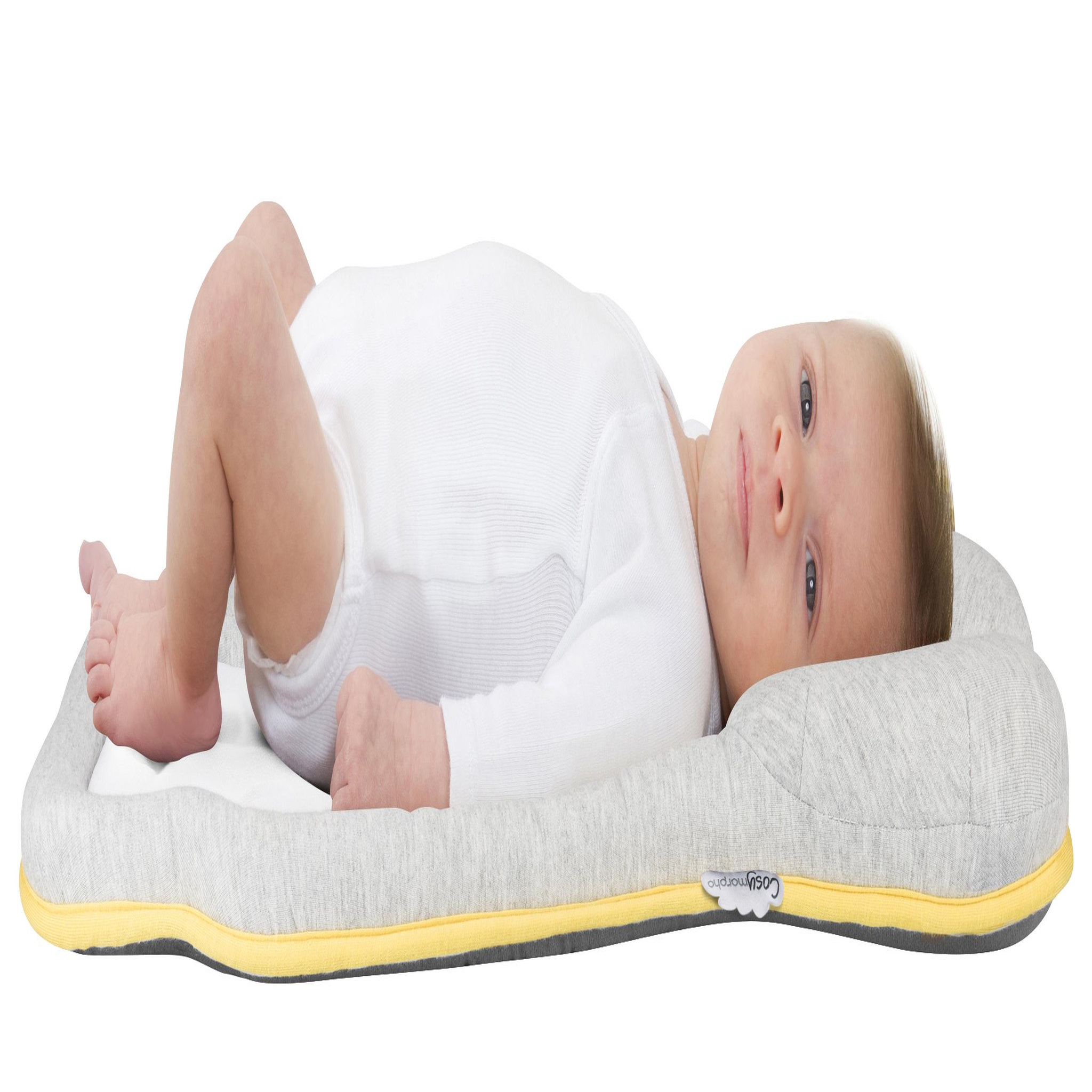 Voir la diapositive 5 : BABYMOOV Coussin réducteur Cosymorpho - Blanc