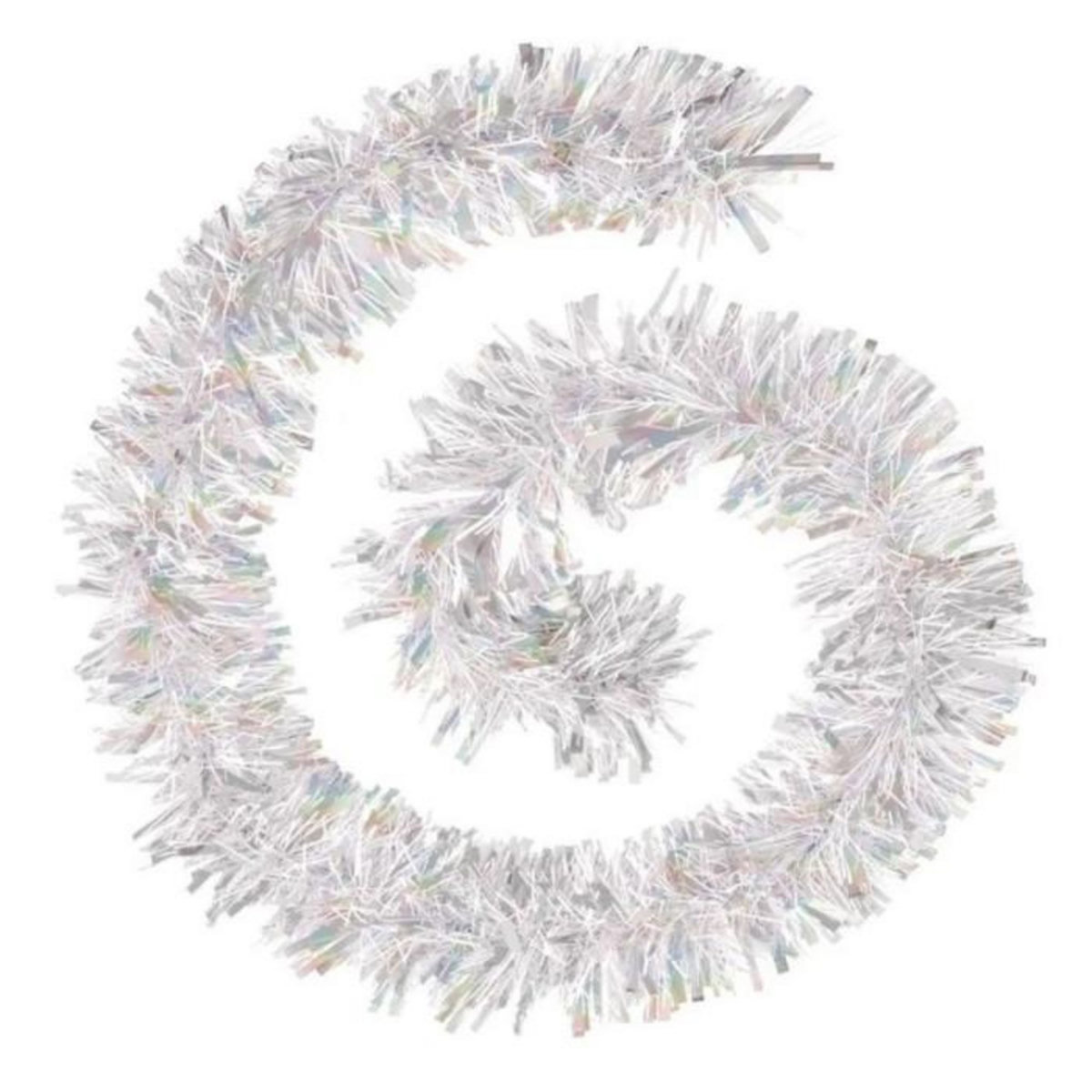 ATMOSPHERA Guirlande de Noël  La Maison  200cm Blanc Irisé