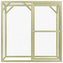 Voir la diapositive 2 : VIDAXL Poulailler 1,5x1,5x1,5 m Pinede impregnee