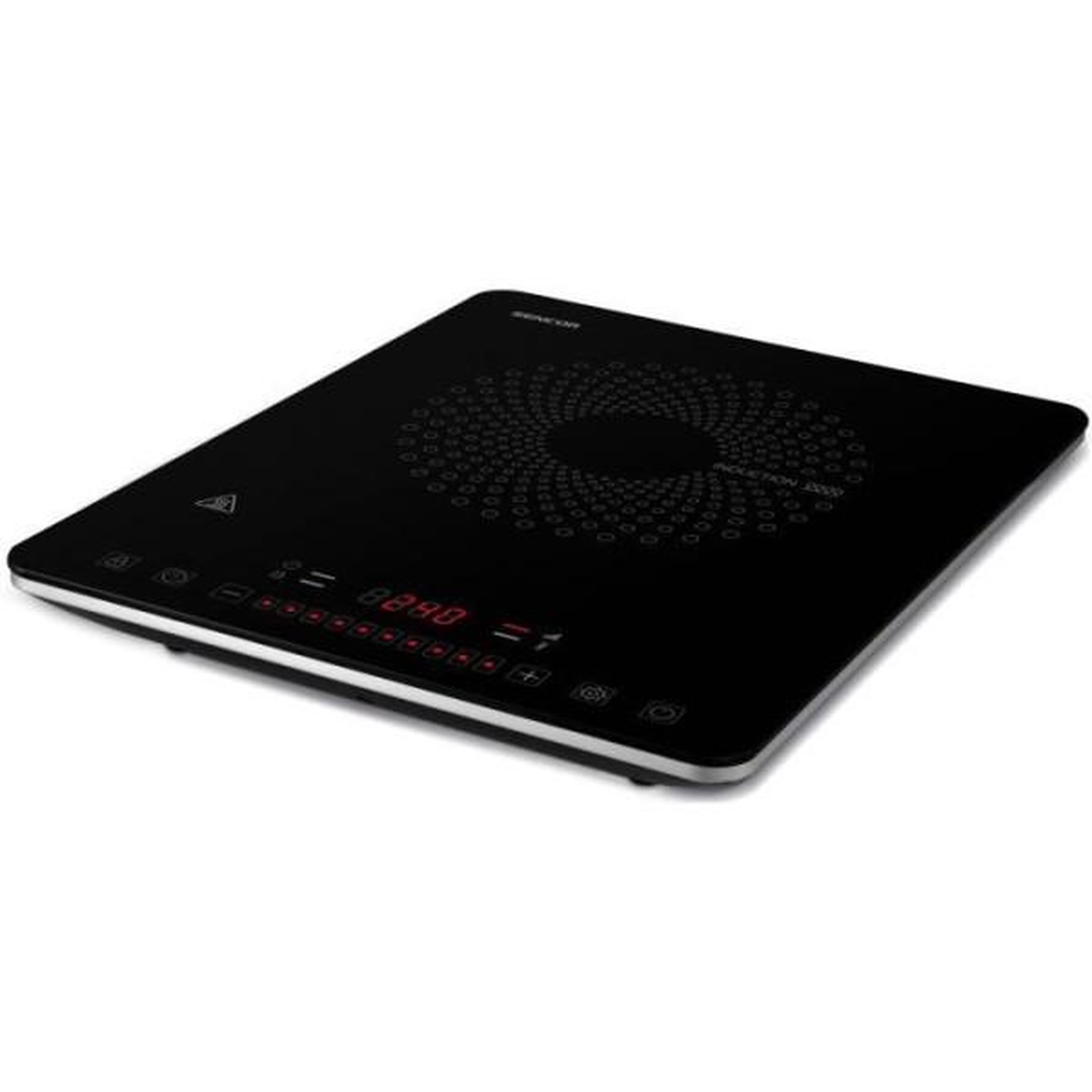 MARKET24 Plaque de Cuisson - Mobile Electrique Plaque de cuisson a induction - SENCOR - SCP 3701BK - 2000 W - 1 foyer - Noir