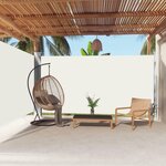 VIDAXL Auvent lateral retractable Creme 200x600 cm