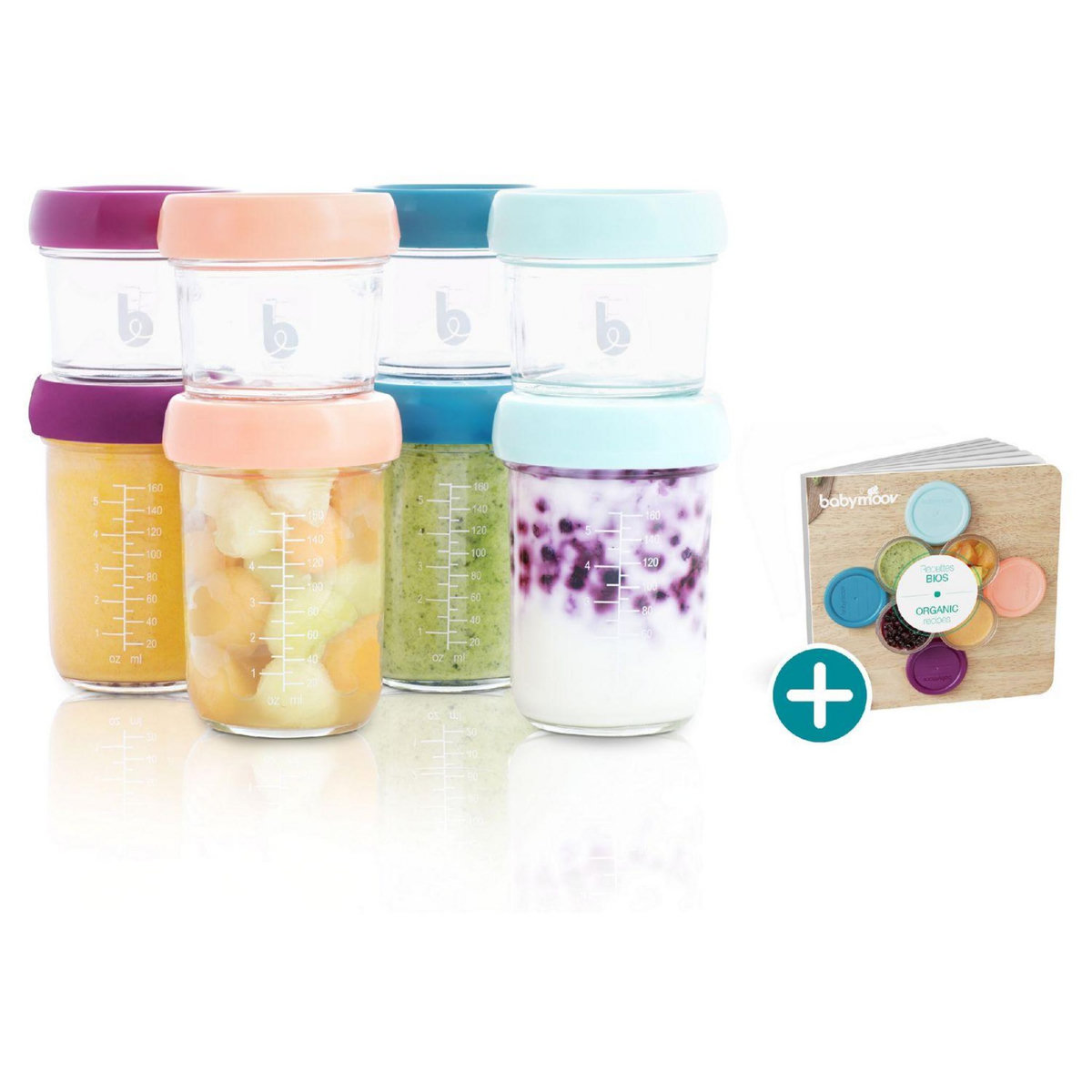 BABYMOOV Babybols en verre multiset x 8 