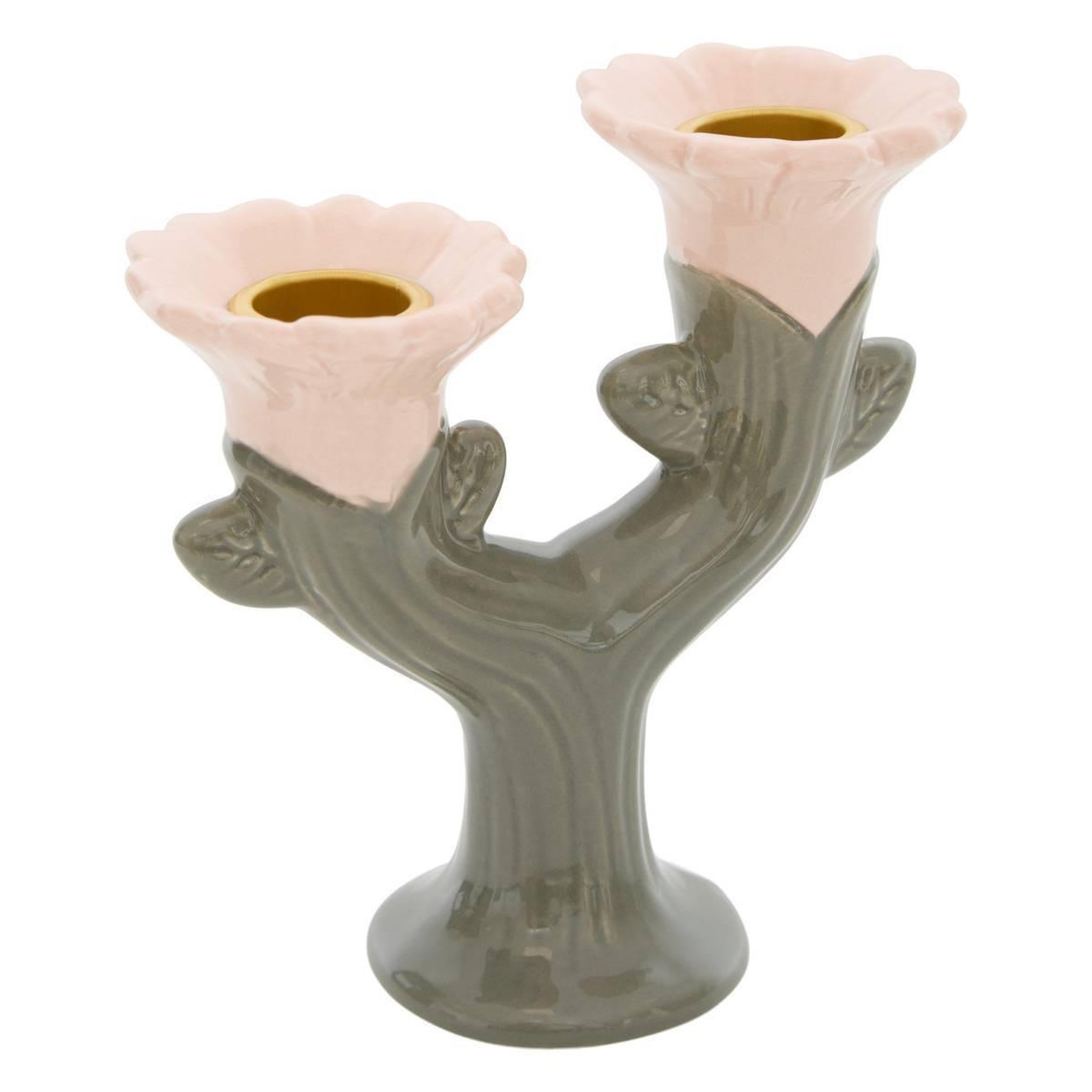 ATMOSPHERA Chandelier fleur en dolomite  mona  13cm multicolore