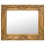 Voir la diapositive 1 : VIDAXL Miroir mural style baroque 50x40 cm Dore