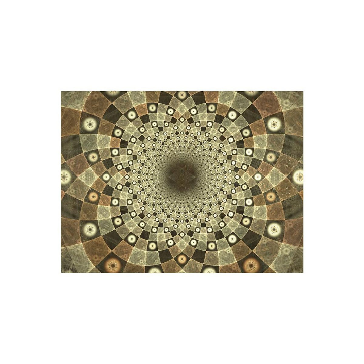 Paris Prix Papier Peint  Brown Mosaic