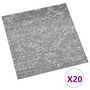 Voir la diapositive 2 : VIDAXL Dalles de plancher autoadhesives 20 pcs PVC 1,86 m² gris beton