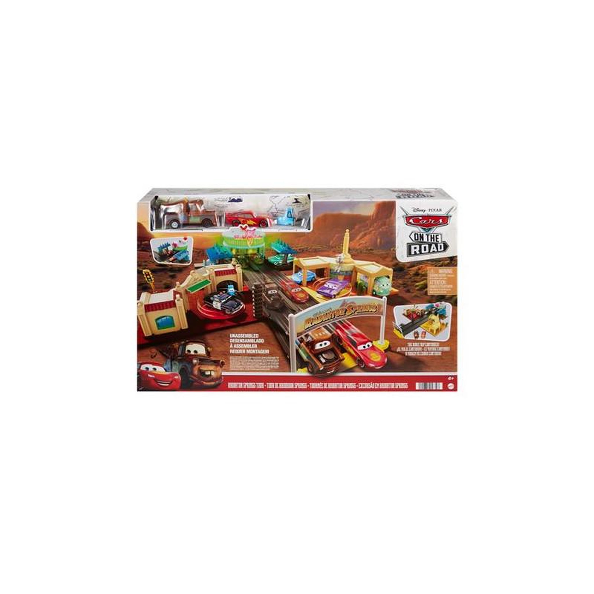 Disney Cars Voitures Disney Cars Pixar Coffret Aventure Visite à Radiator Springs