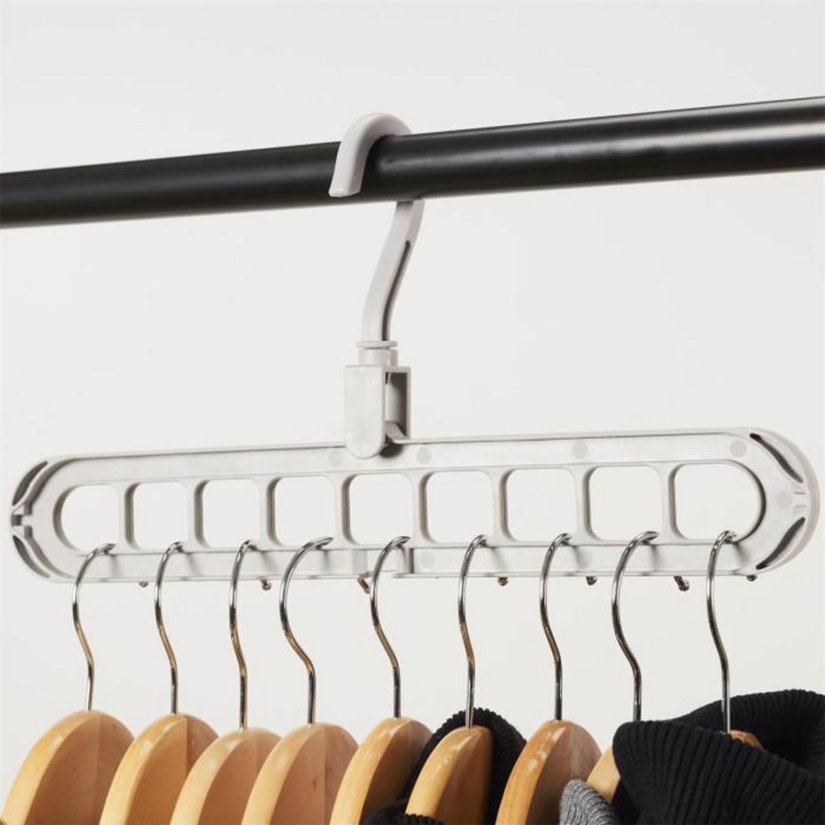 Paris Prix Cintre Magique  Gain de Place  30cm Blanc