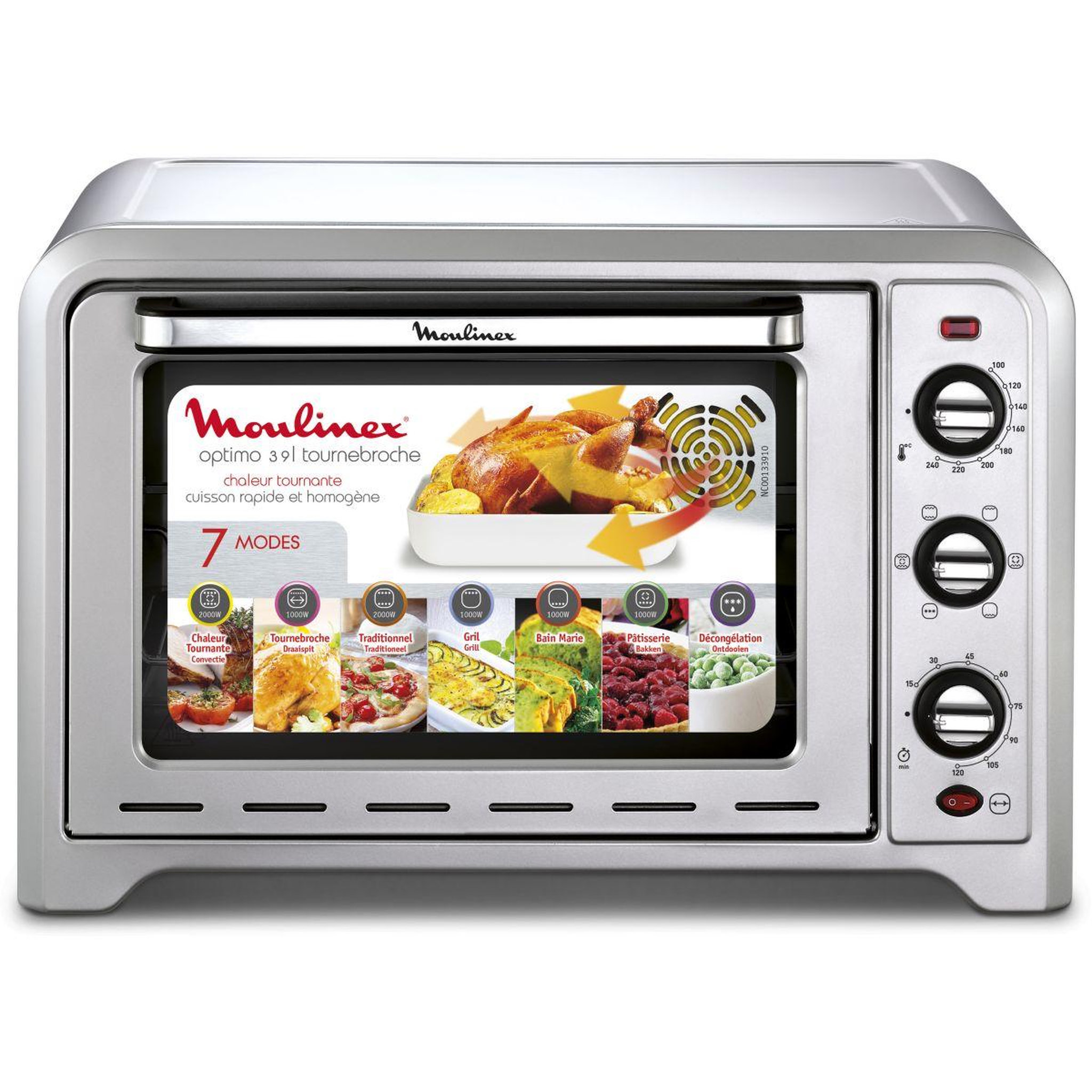 Voir la diapositive 5 : MOULINEX Mini four OX485E10