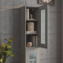 Voir la diapositive 4 : VIDAXL Armoire murale suspendue Sonoma gris 34,5x34x90 cm