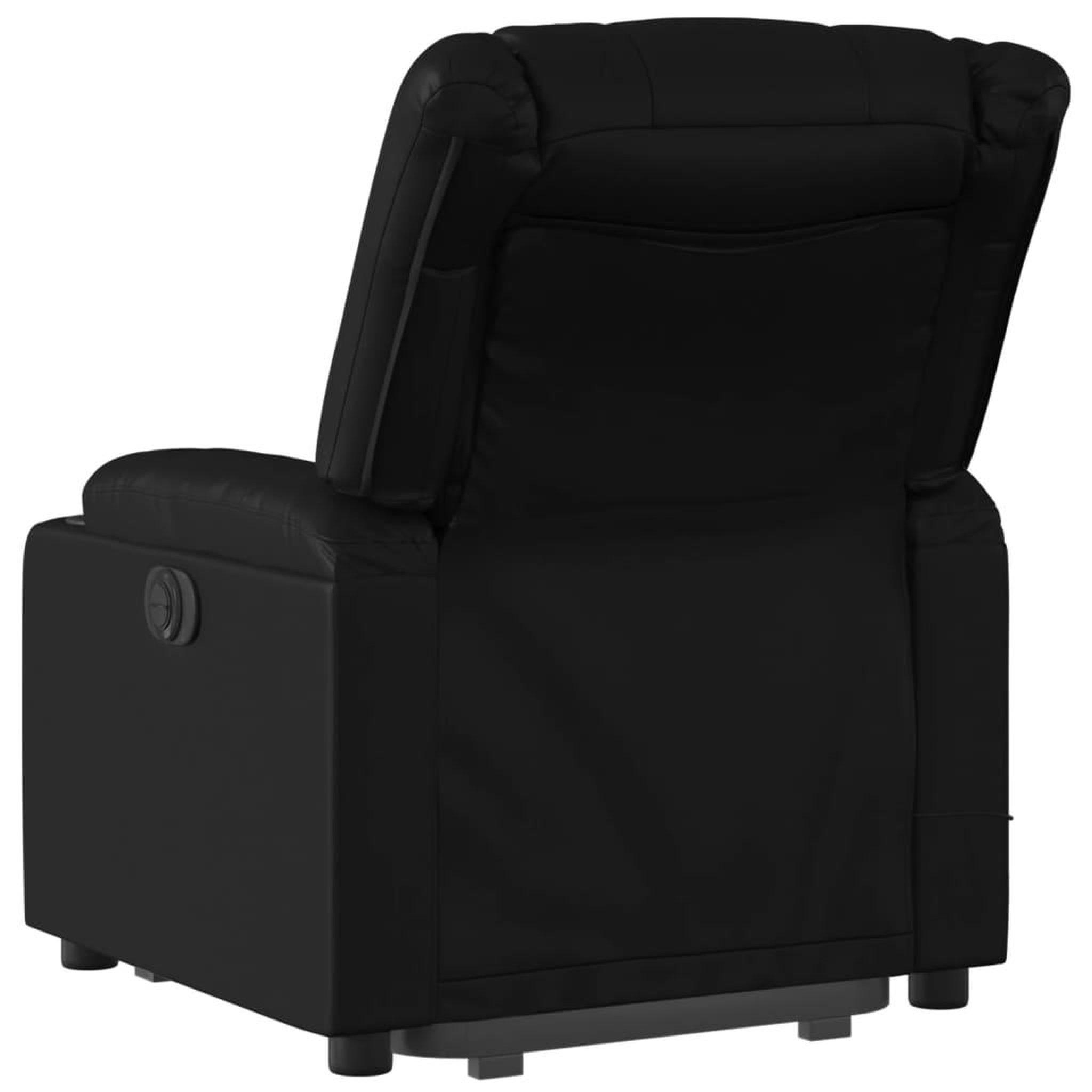 Voir la diapositive 5 : VIDAXL Fauteuil inclinable de massage Noir Similicuir