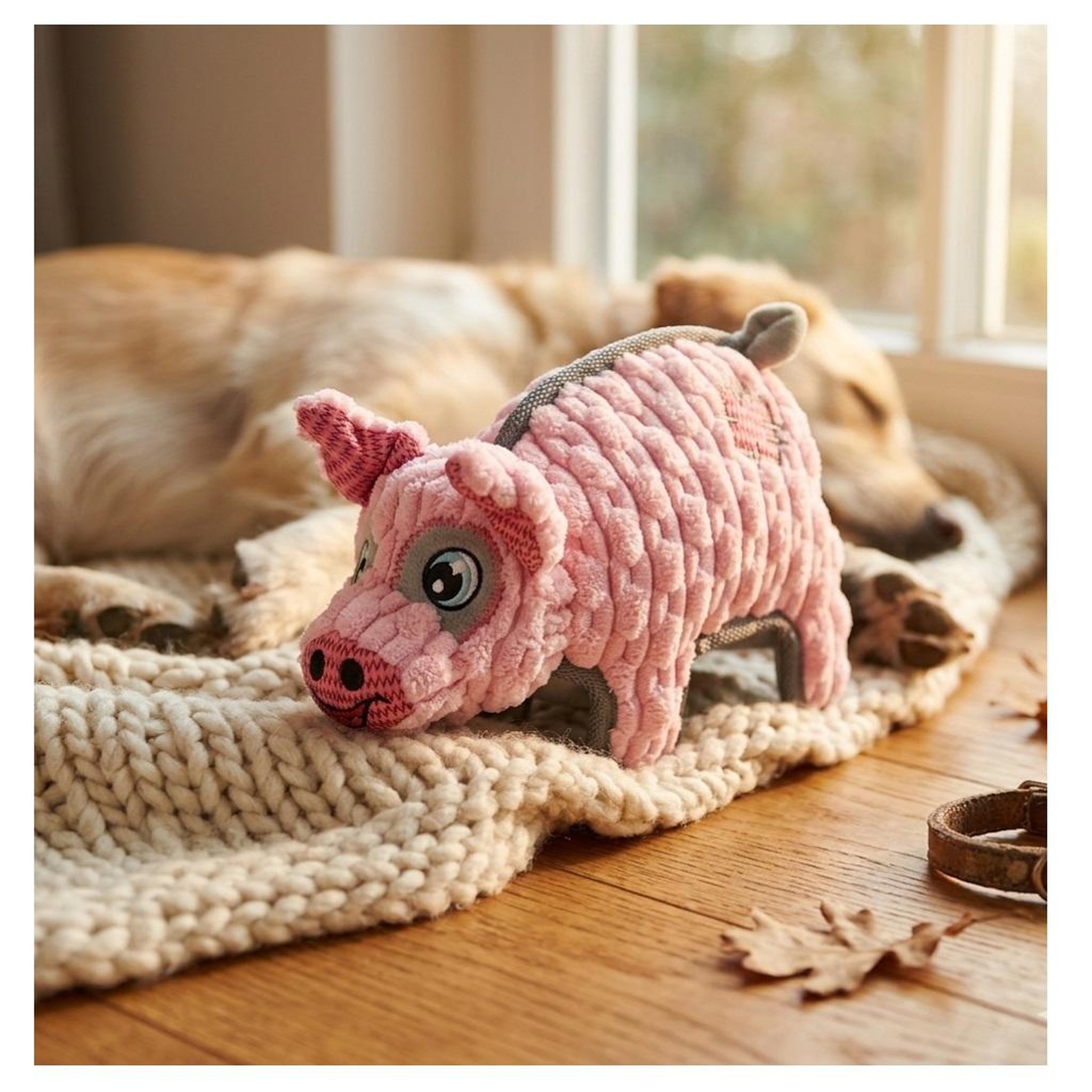 Voir la diapositive 2 : Eden Jeu couineur cochon pour chien 16 x 24 cm